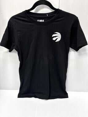 Toronto Raptors NBA T-Shirt Women's Small Black Graphic Tee NWOT Basketball